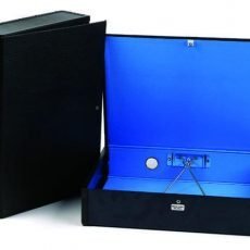 LION BOX FILE FCP WITH CLIP BLACK (CLOSED)