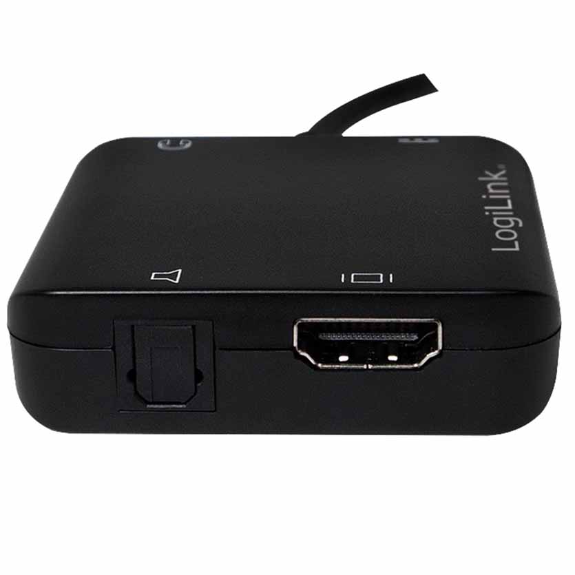 CV0106 HDMI AUDIO EXTRACTOR M/F +3.5mm +OTD, 2CH/5.1CH LOGILINK - Image 2