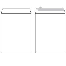 GOLDEN PRIME - WHITE POCKET ENVELOPE 353X250MM 120 GR. PEEL & SEAL - BOX 250 PCS