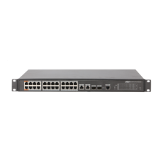 Dahua 26 Ports Managed PoE Switch 24FE PoE + 2GbE/SFP 360W PFS4226-24ET-360 - 21412